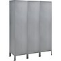 Global Industrial Infinity 78"H 1-Tier 3-Column Storage Locker, Gray (493658GY)~#|#~300B59A0-C6A6-4E02-BD24AE3AFAAD735E_sc7