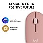 Logitech Pebble 2 M350s Wireless Ambidextrous Optical Mouse, Tonal Rose (910-007023)~#|#~3013BD36-5440-4C97-A03624D36ACBB54D_sc7