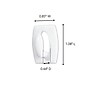 Command Mini Hooks, 0.5 lb., White, 18/Pack (17006-18ES)~#|#~301A4B85-92AC-46E3-890F1B6052CB720F_sc7