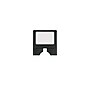 Nahanco Deluxe Plastic Size Divider, Black, 50/Pack (D220B)~#|#~303D7A13-4137-4088-8F733661D13A959E_sc7