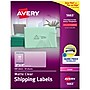 Avery Easy Peel Laser Shipping Labels, 2" x 4", Clear, 500 Labels/Box (5663)~#|#~305562E4-9565-4152-B10BD2F86ED99AEB_sc7