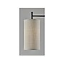 Simplee Adesso Zion 65" Matte Black Floor Lamp with Beige Drum Shade (SL1156-01)~#|#~309BA449-B474-40FA-9F3DC5C3D4EA0E65_sc7