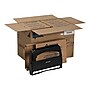 Georgia-Pacific Safe-T-Gard Toilet Seat Cover Dispenser, Half-fold, Black, 10/Carton (57748)~#|#~30C0F447-0F53-4165-B9DD14964221F1CF_sc7