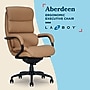 La-Z-Boy Aberdeen Ergonomic Bonded Leather Swivel Executive Chair, Tan (51545-TAN)~#|#~30C3B983-1917-442C-BF85F1856AF83254_sc7