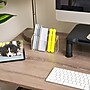 Mind Reader 2-Compartment Dry Erase Marker and Eraser Holder, Clear (WBORG-CLR )~#|#~30D21B23-EC01-44F8-A12083AA17BA8C69_sc7
