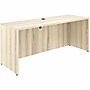 Lorell Essentials 71"W Credenza Desk, Modern Elm/Silver Brush (LLR66311)~#|#~30FC5F04-A9F4-43F9-ABAA9ED10B18AA16_sc7
