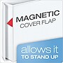 Cardinal FreeStand EasyOpen 3" 3-Ring View Binders, D-Ring, White (43130)~#|#~3109A4F0-4D33-43C8-AAF81A7D713D0230_sc7