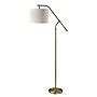 Simplee Adesso Milo 60" Antique Brass Floor Lamp with Off-White Drum Shade (SL9503-21)~#|#~310B50C0-76A2-4A7B-BE21572D4E32CDD0_sc7