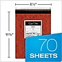 Ampad Gold Fibre Notepad, 8.5" x 11.75", Wide Ruled, White, 70 Sheets/Pad (TOP20008R)~#|#~310E0C85-09F2-41E1-92A4384800FEB792_sc7