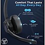 Treblab C7 Noise Canceling Bluetooth Stereo Computer Headset, Black~#|#~31146645-ACD8-42AF-820681D3B7E6FFBF_sc7