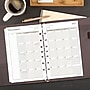 2027 AT-A-GLANCE 8.5" x 5.5" Weekly & Monthly Planner Refill, White/Brown (481-285Y-27)~#|#~3119171E-CE72-43BB-A970BEEBEECF0B64_sc7