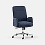Branch Softside Ergonomic Velvet Swivel Computer and Desk Chair, Indigo (11-21-02-23)~#|#~31210209-878A-460D-89AEA3CF1CDDA69F_sc7