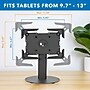 Mount-It! Adjustable Universal Tablet Countertop Stand with Tilt, for 9.7" to 13" Screens, White (MI-3881WHT)~#|#~3123A662-665D-4310-BAC89B0D12A5B1BE_sc7