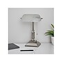 V-Light LED Desk Lamp, 14.8"H, White Brushed Nickel (8VS688029BN)~#|#~31244B7D-6D68-41AF-8677DF80E99F008D_sc7