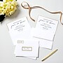 Avery Laser/Inkjet Invitation Cards, 5" x 7", White/Gold, 30 Cards & Envelopes/Pack (3325)~#|#~31306D3D-F709-4161-99ACBD9FAC0774AF_sc7
