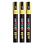 POSCA PC-5M Water Based Paint Marker, Medium Bullet Tip, Yellow, 3/Pack (UBCPC5MYELLOW-3)~#|#~316F41F1-2000-40E7-991FD0D943ECD9CF_sc7