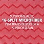 Rubbermaid HYGEN Microfiber Cleaning Rags, 16" x 16", Red, 12 Rags/Pack (FGQ62000RD00)~#|#~31755421-2DED-49D1-8B6C16AFCE5938D0_sc7