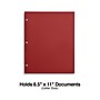 Staples 3-Hole Punched 4-Pocket Paper Folder, Red (ST56209-CC)~#|#~31A20734-4738-4D4D-AE64F45B964457B3_sc7