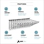AdirOffice Steel Blueprint Hanging Wall File Rack, White (617-WHI)~#|#~31A61311-02CA-4F51-82553607430014EF_sc7