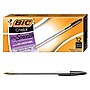 BIC Cristal Ballpoint Pens, Medium Point, Black Ink, 12/Pack (MS11BK)~#|#~31AB5967-7349-49A7-8E4263857045FA2D_sc7
