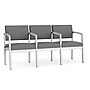Lesro Lenox Steel 3-Seat Tandem Seating, Open House Asteroid/Silver (LS3103.SSV-01OHAS)~#|#~31B7CB23-A39F-43F4-8E5F6229C70FA859_sc7