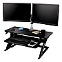 3M Precision Standing Desk 35"W Manual Adjustable Desk Riser with Gel Wrist Rest and Precise Mouse Pad, Black (SD60B)~#|#~31B92564-A3A9-4757-959801B6F7EDC850_sc7