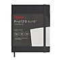 Staples Pro120 Elite™ Hardcover Journal, 8" x 10", Narrow Ruled, Black, 195 Pages (ST63364)~#|#~31BD9291-18A4-4045-9983ED4505C8F851_sc7