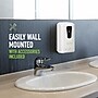 Alpine Industries Universal Wall Mounted Automatic Hand Sanitizer Dispenser, White (430-L)~#|#~31C0FF04-FB7A-43B0-9CCE2D51574DA26E_sc7