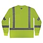 GloWear 8368 High Visibility Long Sleeve T-Shirt, ANSI Type R Class 3, Lime, 5XL (22059)~#|#~31C9A859-1B8E-4C83-852C738FC714D425_sc7