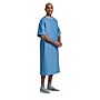 Medline Disposable Cotton Hyperbaric Patient Gown, Blue, Side Ties, One Size, 12/Carton (MDTPG5RTSHYP)~#|#~31D93E2A-CD5B-423D-A4CCF671DAEB26EF_sc7