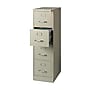 Staples Heavy Duty 4 Drawer Vertical File Cabinet, Letter Size, 51.97"H x 15"W x 22"D, Putty (22336D)~#|#~31F028D5-F2DD-48E3-8C6CEE4D918B7598_sc7
