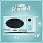 Nostalgia 0.9 Cu. Ft. Countertop Microwave, Aqua (NRMO9AQ)~#|#~31F89789-163B-4DD5-94A8E21498DD5552_sc7