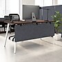 Bush Business Furniture Fabric Privacy Panel, 18"H x 58"W, Cool Charcoal (PSP158CL-03)~#|#~324AF938-72D1-443A-99ABCC3E3ADA475F_sc7