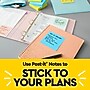 Post-it Notes, 3" x 3", Floral Fantasy Collection, 100 Sheet/Pad, 18 Pads/Pack (654-18BRCP)~#|#~324EA131-484F-414D-9291D64F42F9D8BE_sc7