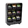 Mind Reader 11-Compartment Plastic Tea Bag Organizer, Black (TBORG-BLK)~#|#~3255CAC3-0551-4622-AE3CC5D2D2CF97D1_sc7