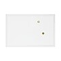U Brands Magnetic Dry Erase Whiteboard, White Decor Frame, 30" x 20" (2071U00-01)~#|#~3274D15C-493D-49B8-B7F1D98DDCBA184F_sc7