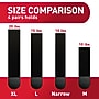 Command Damage Free Extra Large Hanging Strip, 20 lb, Black, 16/Pack (17218BLK-16ES)~#|#~32770E06-805F-4119-9F6007E4E87B6EB2_sc7