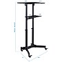 Mount-It! 24" W Portable Lectern Adjustable Aluminum Standing Podium, Black (MI-7971)~#|#~32BD7E55-D5B5-4C5D-BE92338FC813C82B_sc7