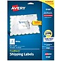 Avery TrueBlock Inkjet Shipping Labels, 3-1/2" x 5", White, 4 Labels/Sheet, 25 Sheets/Pack (8168)~#|#~32DFDE6D-A82C-45B9-9C9E0D7B645007BB_sc7