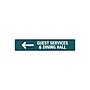 Engraved Plastic Sign, Horizontal, 8" x 1 1/2"~#|#~32EE9A71-B764-415B-83C3709060F35C21_sc7