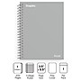 Staples Premium 1-Subject Notebook, 3.5" x 5.5", College Ruled, Gray (TR58291)~#|#~3331038D-AD85-484C-B0230EBA38397540_sc7