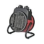Techni Home 1500-Watt Portable Ceramic Electric Desk Heater, Red/Black (RTA-IND-HTR)~#|#~33360A50-25DE-40A7-BD67737AC14D1C6B_sc7