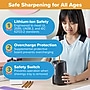 Bostitch Rechargeable Battery Powered Pencil Sharpener, Black (RPS10V-BLK)~#|#~3337B75A-2E6C-4093-96EBBBD14521E549_sc7