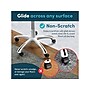 Lifelong Wheels Chair Caster, Clear/Black, 5/Set (B08ZQSGV23)~#|#~334A2ED6-D522-4FAD-B2C5E86B7CE743E0_sc7