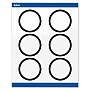 Avery Laser/Inkjet Circle Multipurpose Labels, 3" Dia., White, 60/Pack (S00-DM1)~#|#~3367CA95-3916-42C2-9D06C0B28D5ED732_sc7