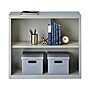 Hirsh HL8000 Series 30"H 2-Shelf Bookcase with Adjustable Shelf, Light Gray Steel (21988)~#|#~336930AD-BAE0-49ED-B631B241836E90FB_sc7