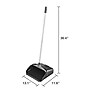 Coastwide Professional Heavy Duty 36.4" Plastic Upright Dustpan, Black~#|#~3375E626-BCCA-491D-949399C270E6A552_sc7