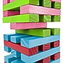 Hey! Play! Giant Wooden Blocks Tower Stacking Game (80-TT0075COL)~#|#~338ABE6B-8217-444C-8C852FF377B15EAA_sc7