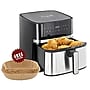 MegaChef 8.5 Qt. Electric Air Fryer w/ Paper Liners, Black (935123655M)~#|#~33987FB2-0EE2-46FC-B46A27BAC36F5D0B_sc7