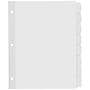 Avery Big Tab Print & Apply Label Dividers, 8-Tab, White, 4 Sets/Pack (14433)~#|#~33B85585-A60B-496B-B770B45CCBB8EA8A_sc7
